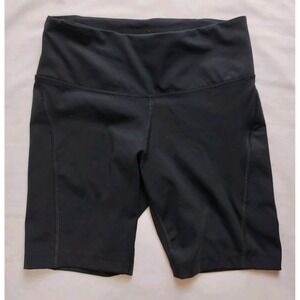 Nike Dri Fit Compression Shorts Women's Small Black Athletic Yoga Gym Running SM